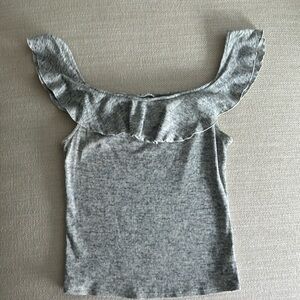 Free People Gray top